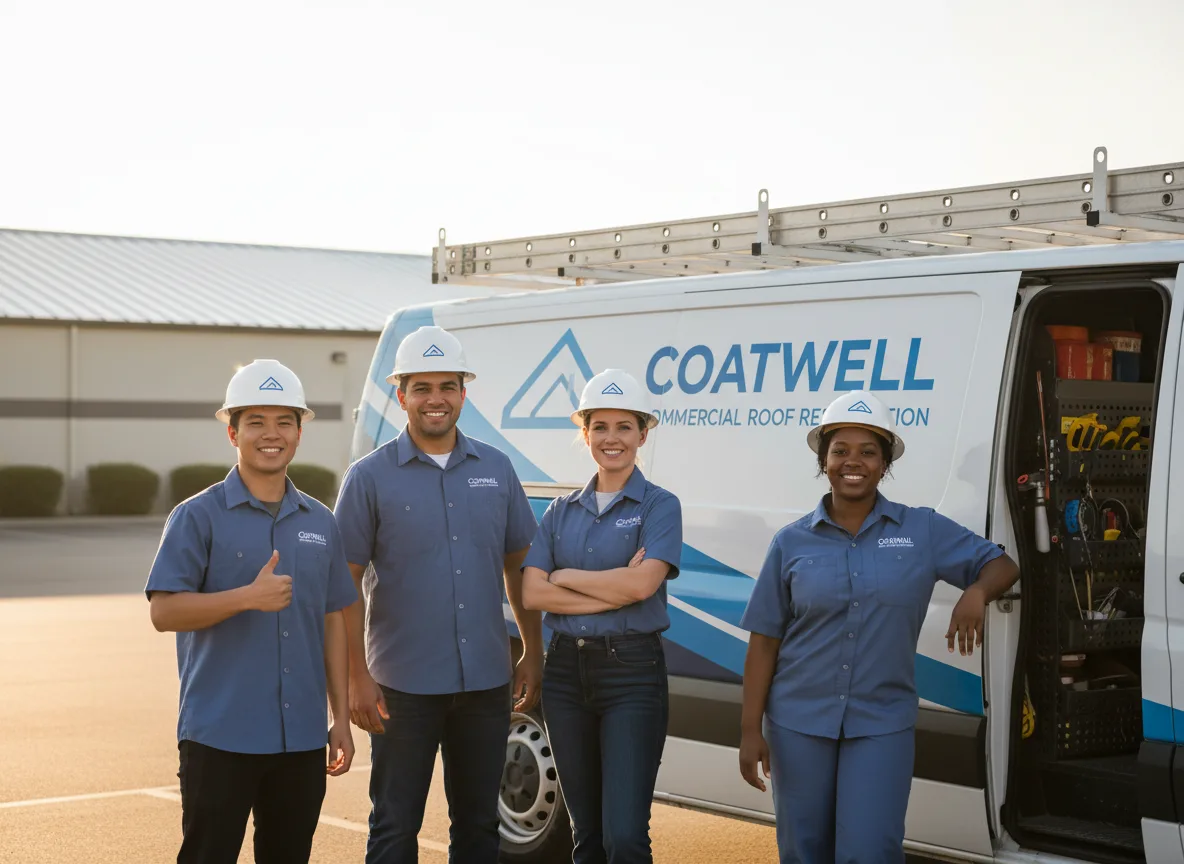 Commercial roof coating company in Grenola, KS